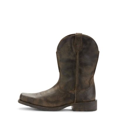 Ariat Rambler Koyu Kahverengi Western Csizma Erkek (39232-205)